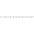 thumbnail image 1 of 4"H x 1"P x 92"L Matthews Architectural Grade PVC Dentil Block Trim, 1 of 10