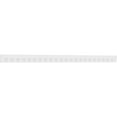 thumbnail image 1 of 4"H x 1"P x 92"L Matthews Architectural Grade PVC Dentil Trim w/Backplate, 1 of 10