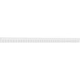 thumbnail image 1 of 4"H x 1"P x 93 3/8"L Elizabeth Architectural Grade PVC Dentil Trim w/Backplate, 1 of 10