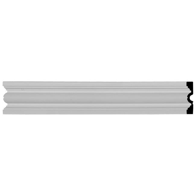 Primed White Polyurethane Decorative Chair Rail Moulding
