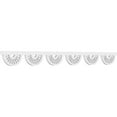 thumbnail image 1 of 4"H x 5/8"P x 48"L Classic Wagon Wheel Architectural Grade PVC Running Trim, 1 of 13