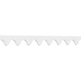 thumbnail image 1 of 4"H x 5/8"P x 48"L Malta Architectural Grade PVC Running Trim, 1 of 13