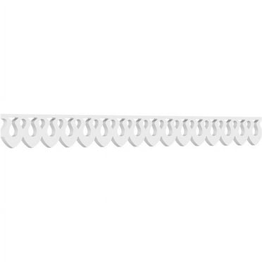 4"H x 5/8"P x 48"L Somerset Architectural Grade PVC Running Trim