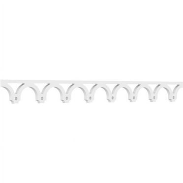 4"H x 5/8"P x 48"L Trenton Architectural Grade PVC Running Trim