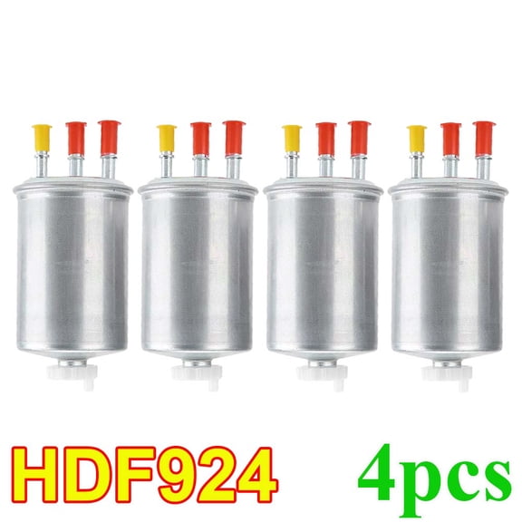4 HDF924 Fuel Filter For FORD SSANGYONG JAGUAR HYUNDAI KIA TATA Focus Actyon