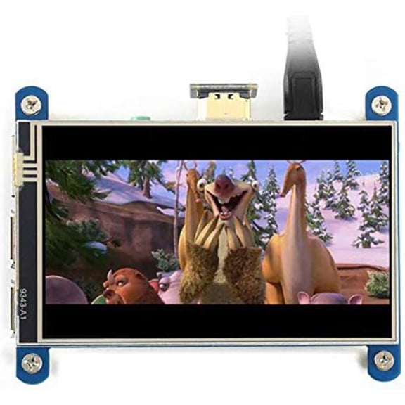 4" HDMI LCD (H) (800x480), IPS, Resistive Touch Screen LCD Display