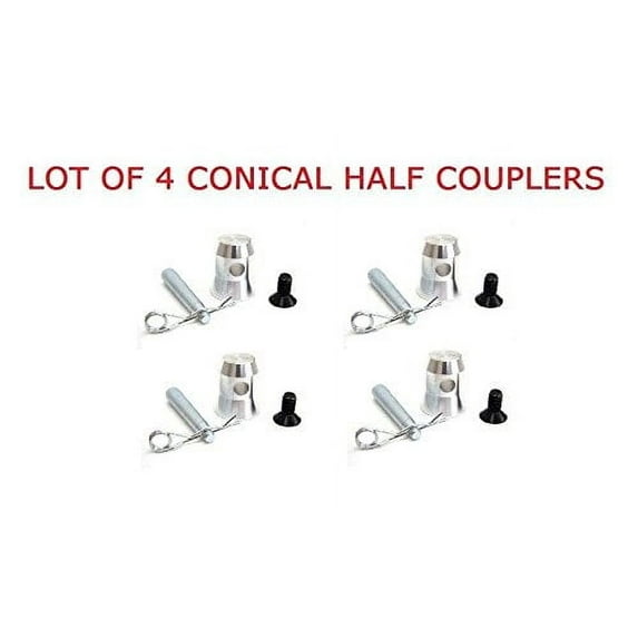 4 Half Coupler - HALF CONICAL COUPLER FOR F31/F32/F33/F34/F44P TRUSS SERIES