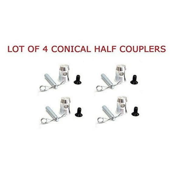 4 Half Coupler - HALF CONICAL COUPLER FOR F31/F32/F33/F34/F44P TRUSS SERIES