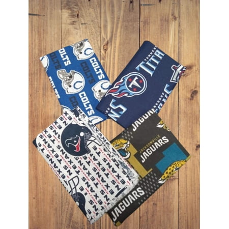 4 Half Yards -AFC South NFL Half Yard Bundle