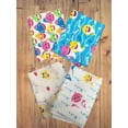 4 Half Yards Assorted Baby Shark Half Yard Bundle
