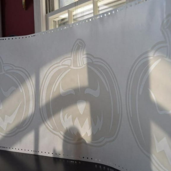 4 Halloween Jack O'Lantern Pumpkins (11")