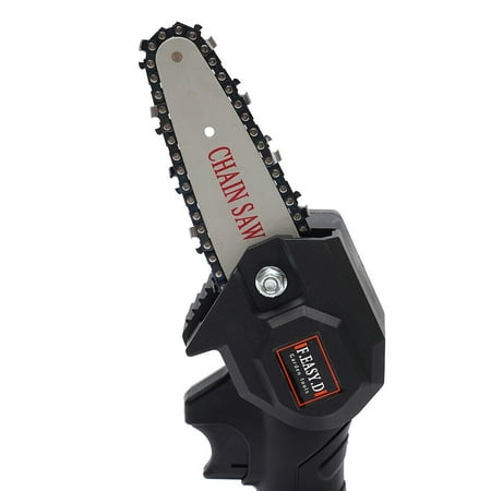 HiKaRiGuMi Mini 4” 24V Battery Powered Chainsaw, Lightweight and Portable