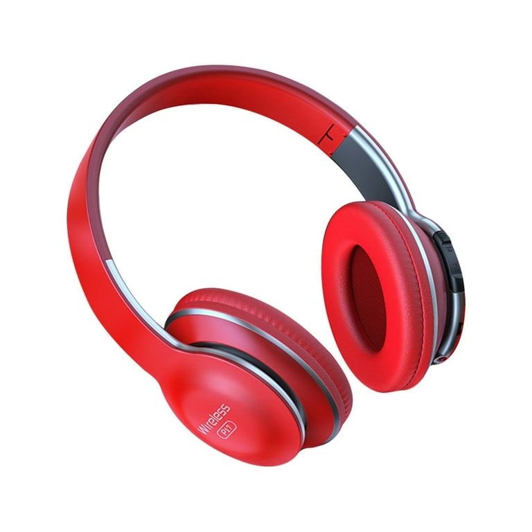 4 Headphones R70x G Pod Bluetooth Subwoofer Head Mounted Foldable Headphones Built In Mic Wireless Call Folding Stereo Noise Cancellation Over Ear Soft Earmuffs Headset For Workouts Outdoor Sport Walm...