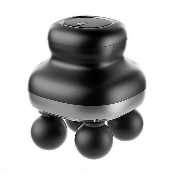 4-Heads Handheld Percussion Muscle Massager, Portable Electric Muscle Massager, Ideal Gift for Men & Women