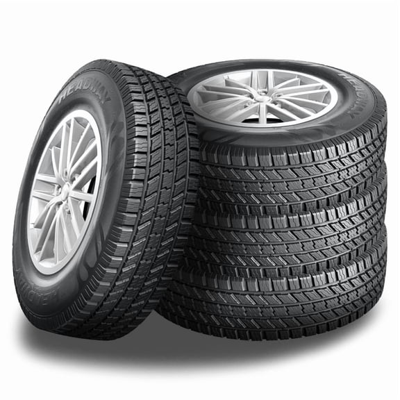 4 Headway HR802 245/75R17 121/118Q All Season Highway Truck SUV Tires [ 10 PLY ] HR802009 / 245/75/17 / 2457517