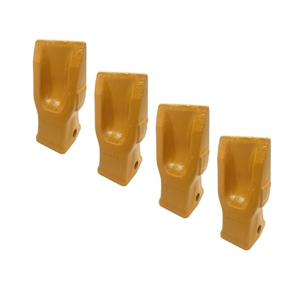 4 Heavy Duty Abrasion Excavator/Loader Bucket Teeth, Fits Cat J300, 9N-4303