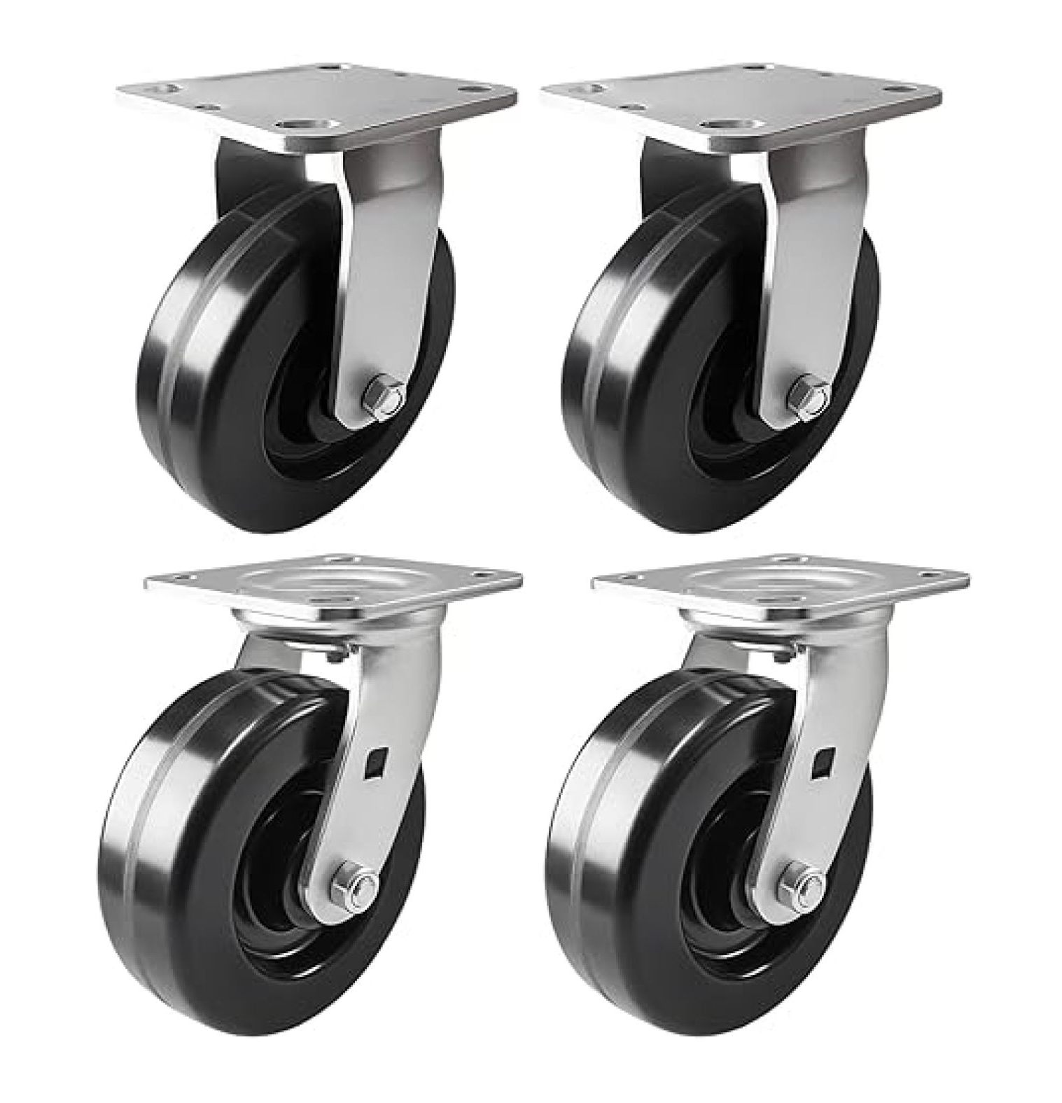 4 Heavy Duty Caster Set 4