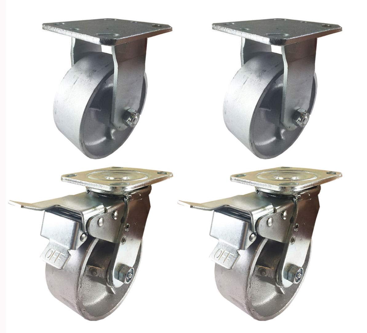4 Heavy Duty Caster Set 5