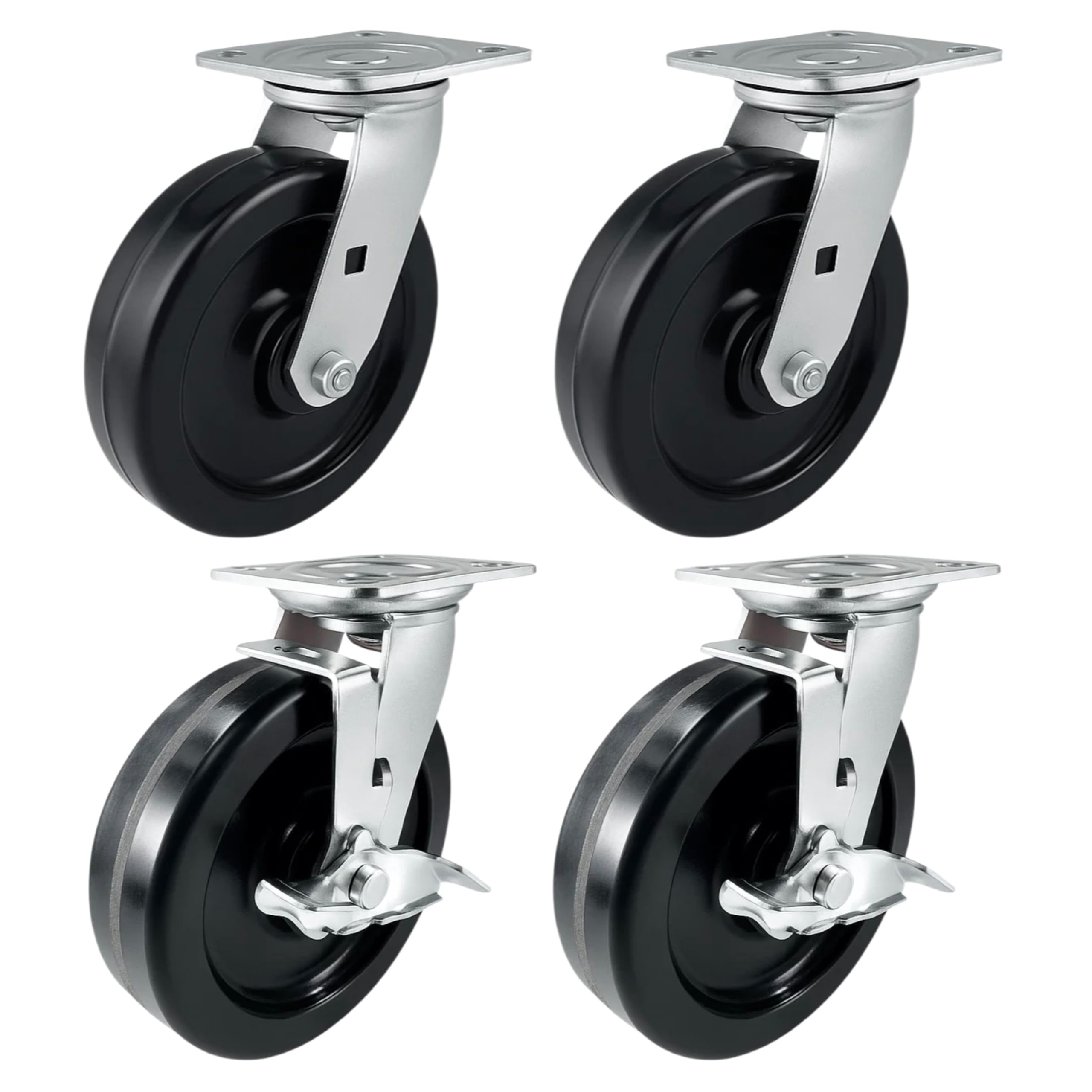 4 Heavy Duty Caster Set 8