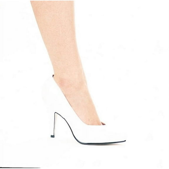 4" Heel "B" Width Pump Ellie Shoes 8400 Black Patent,Red Patent,White Patent