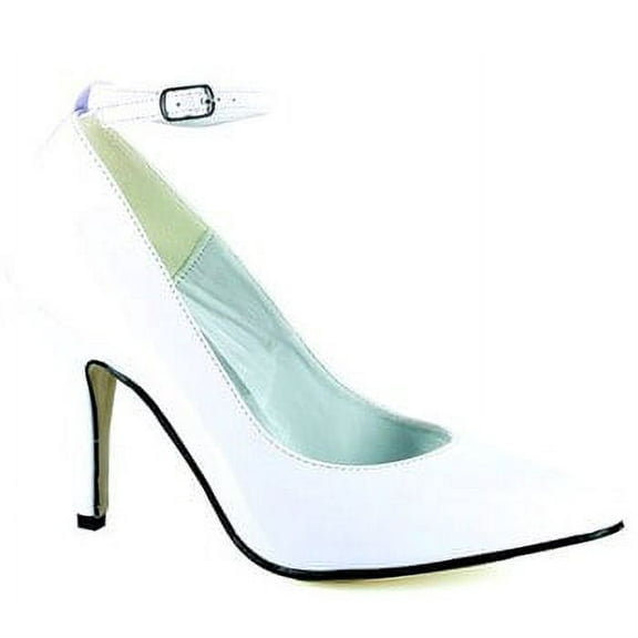 4" Heel "B" Width Pump With Ankle Strap