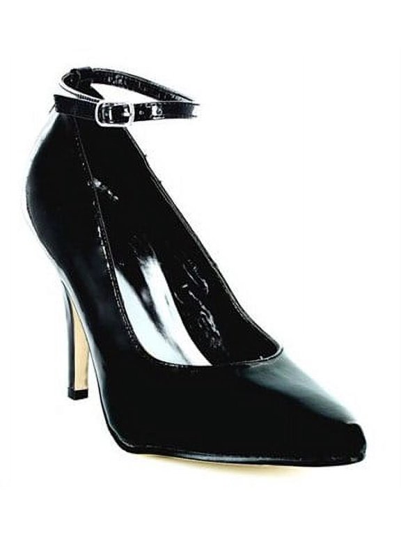 4" Heel "B" Width Pump With Ankle Strap