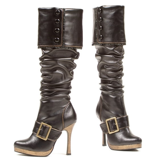 4" Heel Knee High Boots