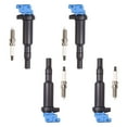 thumbnail image 1 of 4 High Performance Ignition Coils and 4 Iridium Spark Plugs Compatible with 07-10 Mini Cooper Replacement for UF592, 1 of 5
