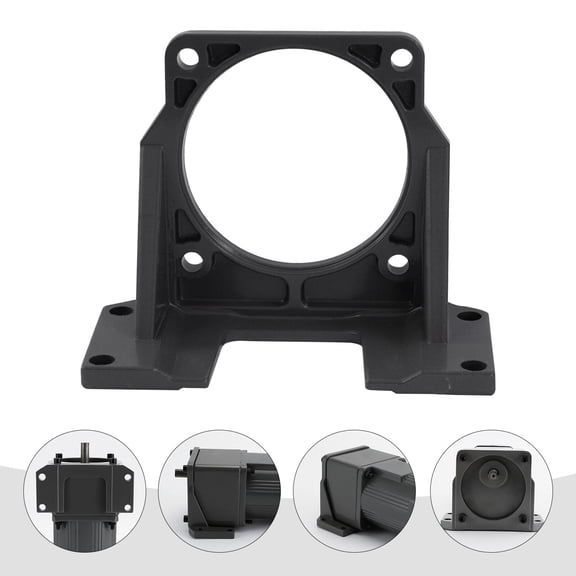 4-Hole Base Mini Motor Support Alu Alloy Motor Mounting Bracket AC Gear Motor
