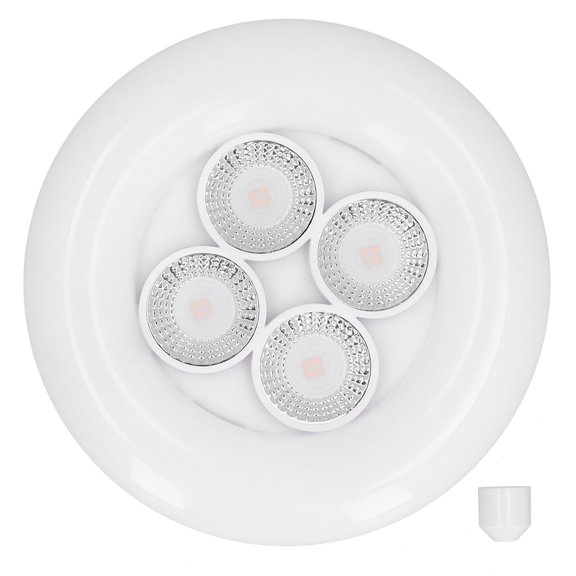 4-Hole Garage Warehouse Light, 38W, AC 165-265V, Brighten Up Your Space 3-Mode Adjustable LED Spotlight