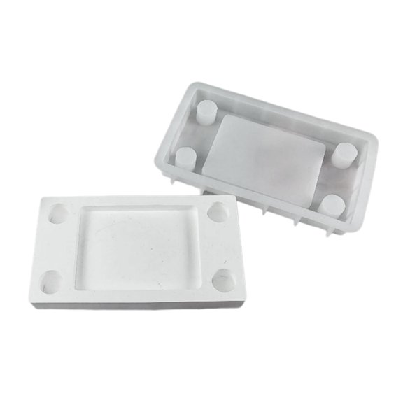 4 Hole Holder Base Molds Rectangle Stand Base Molds for Making Holder Tealight Holder Holiday Gift