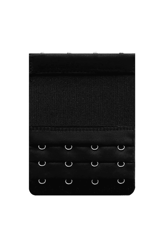 4 Hooks 3 Rows Bra Extenders, Adjustable Elastic Strap Expander for Women, Comfortable Nylon Clasp Extension, 1 Pcs