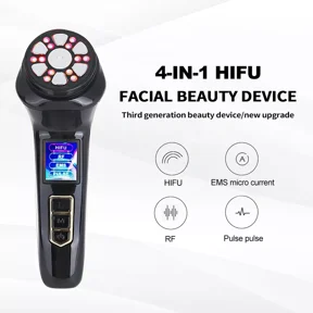 4 IN 1 Mini Skin Facial Machine Anti-aging Device Skin Wrinkle Removal Home Use
