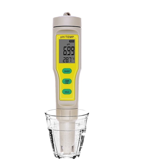4 IN 1 TDS PH EC Temp Meter PH Tester Water Quality Testing Temperature Monitor Pen Acid Base Measurement Tools ,Multifunctional