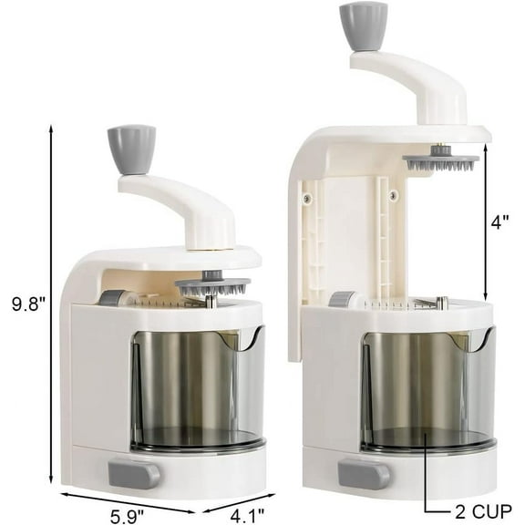 4-IN-1 Vegetable Spiralizer Zucchini Noodle Maker with Strong Suction Cup and Easy Cleaning