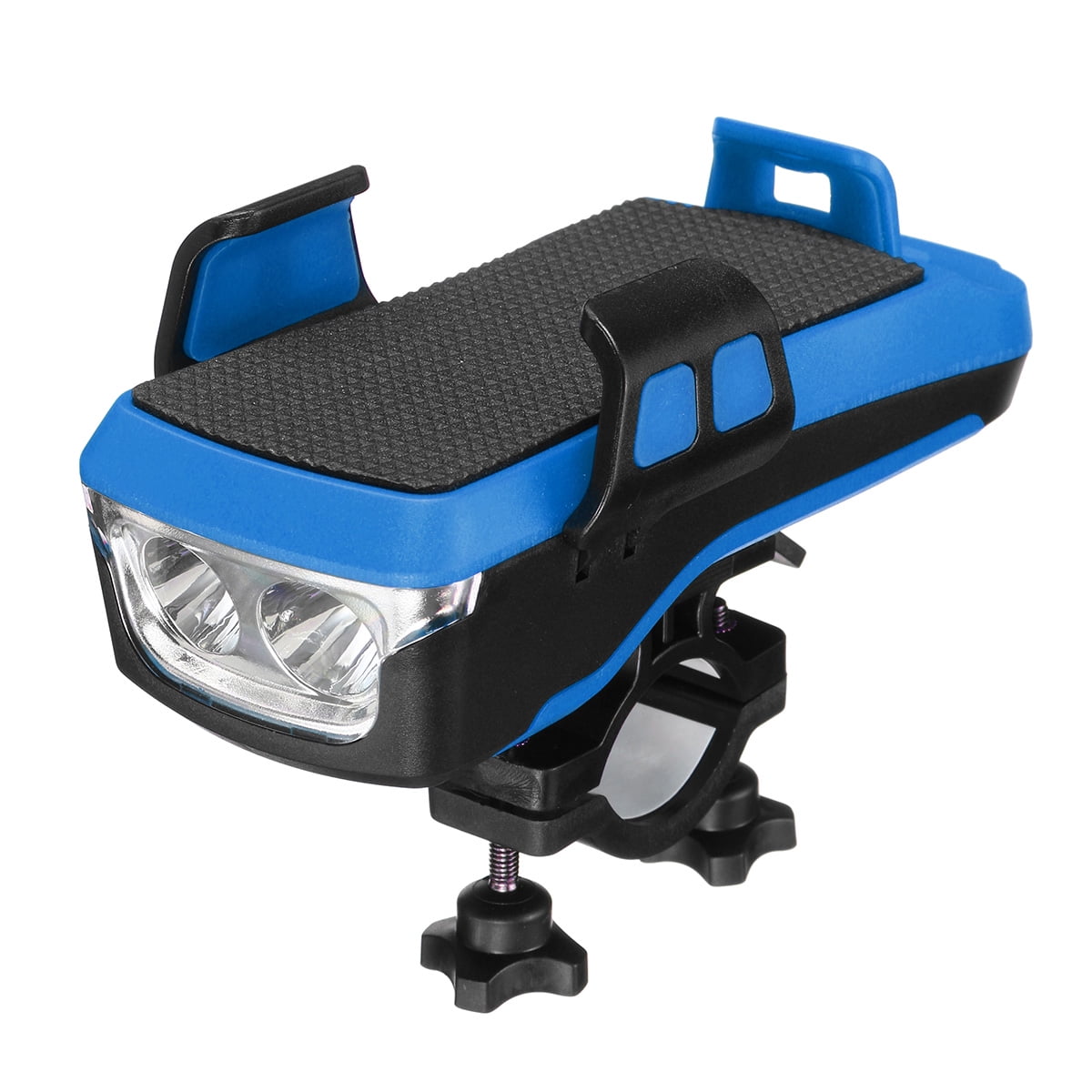 In Bicycle Light Rechargeable Phone Holder Bike Horn Bell w