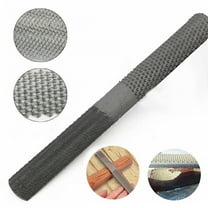 4 In 1 Carbon Steel Rasp File, Woodworking Hand Tool With Coarse And Fine Teeth For Wood And Metal Processing, 7.87X0.91X0.24In 0.29Lb