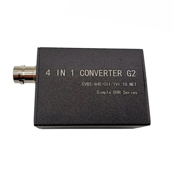 4 In 1 Converter H265 RTSP Video Converter CVBS/720P/1080P /TVI To Net BNC Input RJ45 Output For Video Recorders