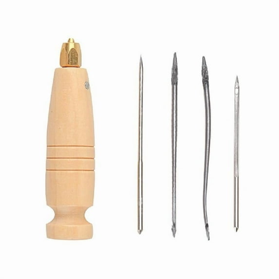 4 In 1 Craft Stitching Scratch Awl Tool Pin Awl Pin Punching Awl