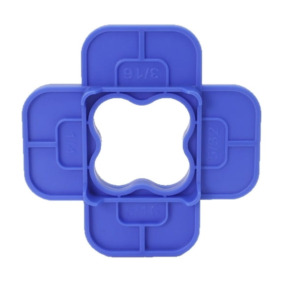 4-In-1 Deck Spacers Tool, Ngxiha Plastic Board Spacers Deck Board Spacers Gap Tool Precision Spacing Rings for Composite, Pvc, Treated Decking Board for Flooring & Installation