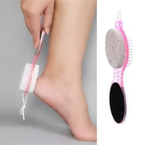 4 In 1 Foot Care Stone Brush Pumice Scrubber Pedicure Exfoliator And Dead Skin Remover Tool