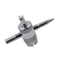thumbnail image 1 of Tire Core Key Deflation And Installation Tool, Car Tire Inner Tube, 4-In-1 Valve Core Wrench, 1 of 7