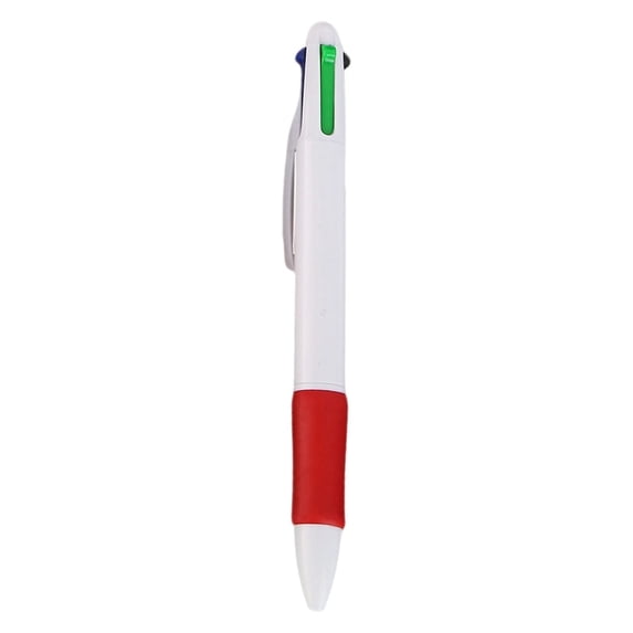 4 In 1 Multicolor Pen 0.7Mm Retractable Ballpoint Black Blue Red Green Ink