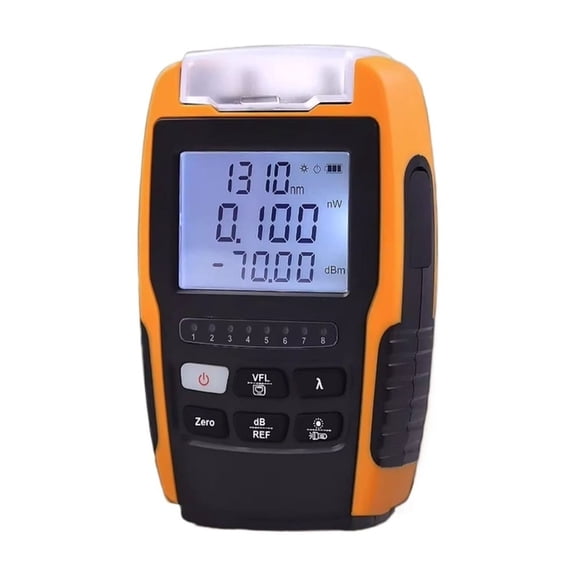4 In 1 Multifunction Optical Power Meter Visual Fault Locator Network Cable Test Optical Fiber Tester VFL -50~+26 ,Easy Use