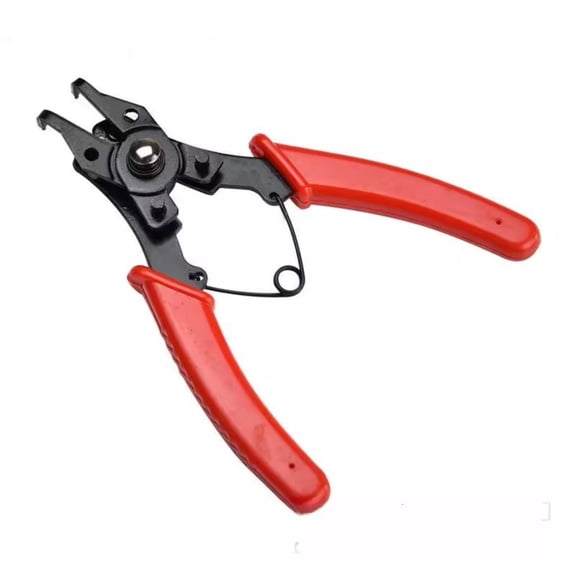 4 In 1 Multifunction Snap Rings Pliers Set With Replacement Heads For Various Retaining Rings And Ergonomic Grip