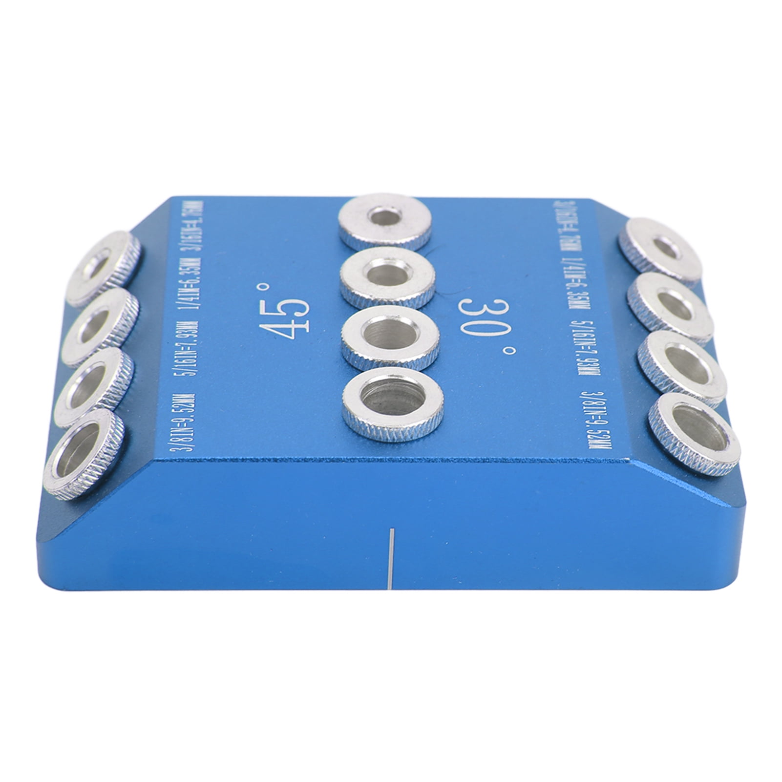 4 In 1 Pocket Aluminum Hole Drill Guide Jig Simple Operation Angled And Straight Hole Drilling