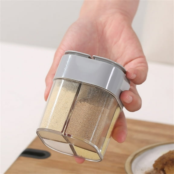 4 In 1 Camping Seasoning Shaker for Outdoor Cooking Portable Seasoning for BBQ Camping Accessories for Barbecue Parties and Excursions