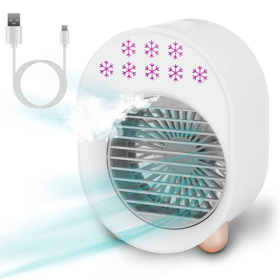 4-in-1 Mini Desktop Air Cooler