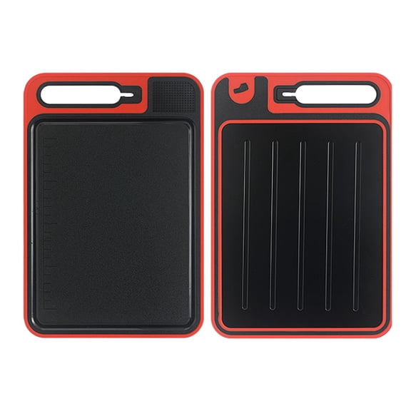 4 In 1 Thawing Mat Non Stick Defrost Pad Extra Large Double Meat Board With Cutting Tray For Vegetable Cutter