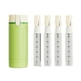 thumbnail image 1 of 4-In-1 Travel Toiletry Set With 1 Shampoo Conditioner Bottle And 4 Refillable Bottles, Portable Leak-Proof Containers For Bathroom Organization, Ideal For Traveling And Daily Use, 1 of 5